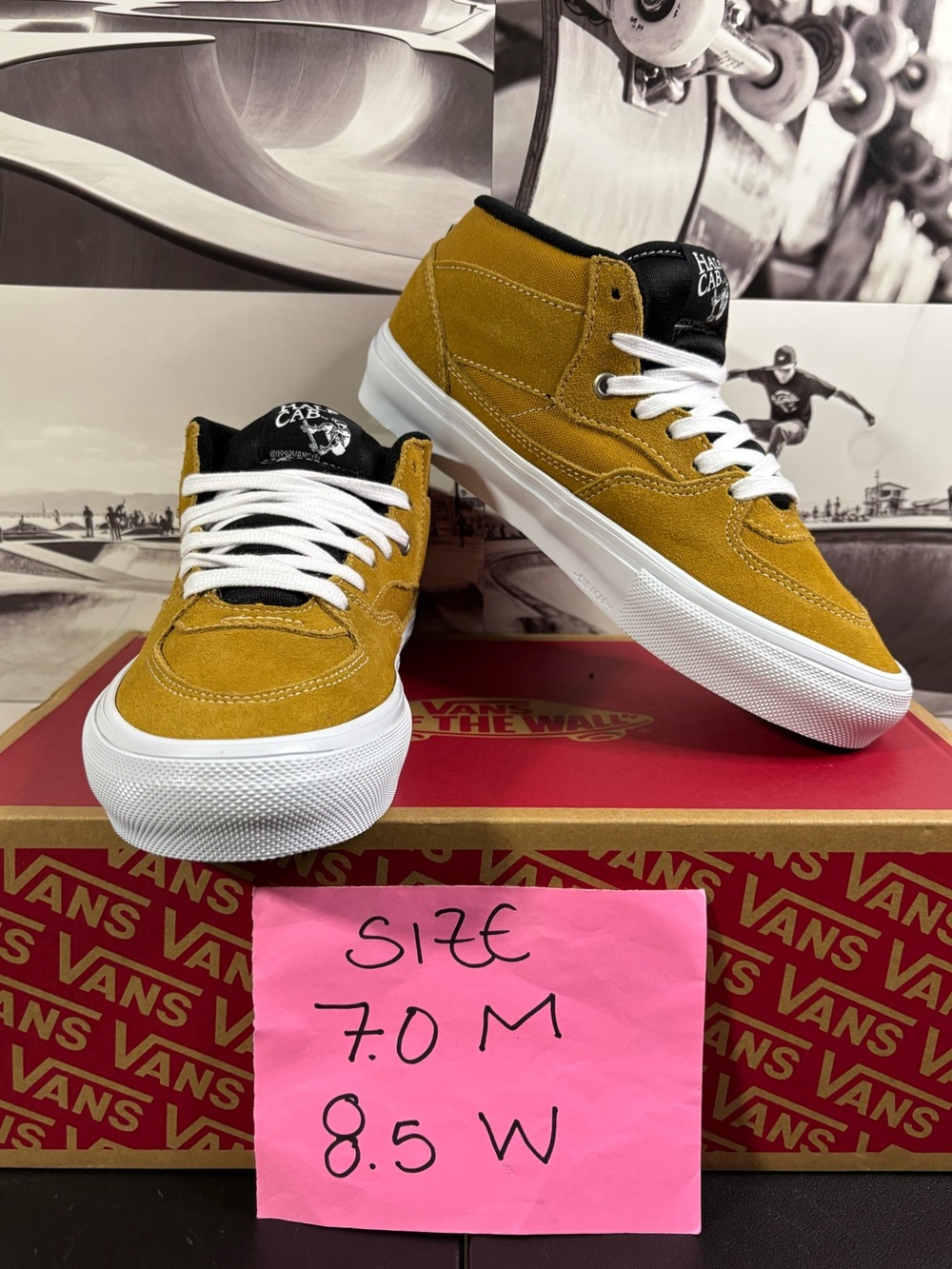 Vans Skate Half Cab sz 7.0 Men’s 8.5 Women’s